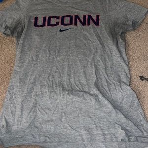 large grey nike shirt